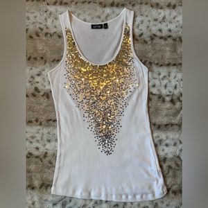 Small Apt. 9 Sequined Tank Top
